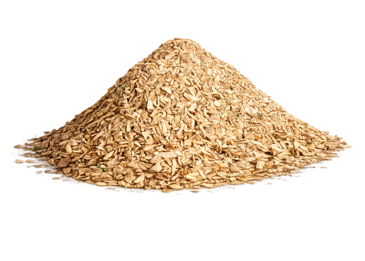Haufen Holz Hackschnitzel – perfekt für Garten, Wege, Beete und Dekoration, auch in Kleinmengen verfügbar, Abholung möglich, Preis pro Schüttraummeter